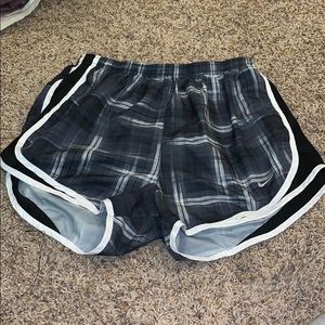 black checkered nike shorts